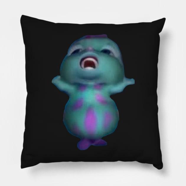 Funny Bibble meme fairytopia Pillow by masterpiecesai