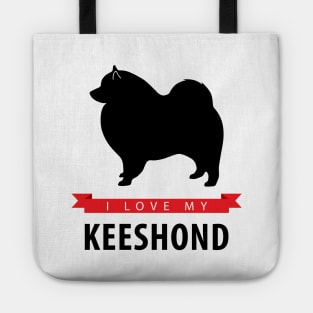 I Love My Keeshond Tote