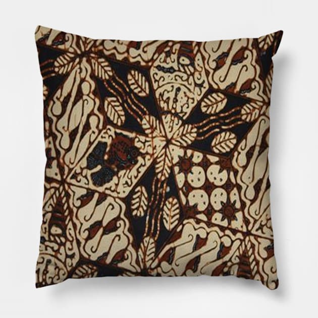 batik indonesia Pillow by AMIN