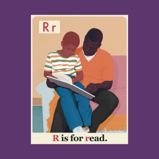 The New Black ABCs “R is for read.” T-Shirt