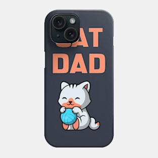 Cat Dad gift Phone Case