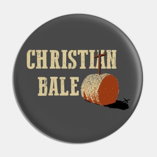 Christian Bale Funny Design Pin