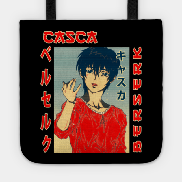 Vintage Berserk Anime Manga Casca Happy Gift Berserk Tragetasche