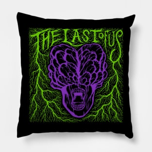 The last of us - Metal Band style - toxic slime mold version Pillow