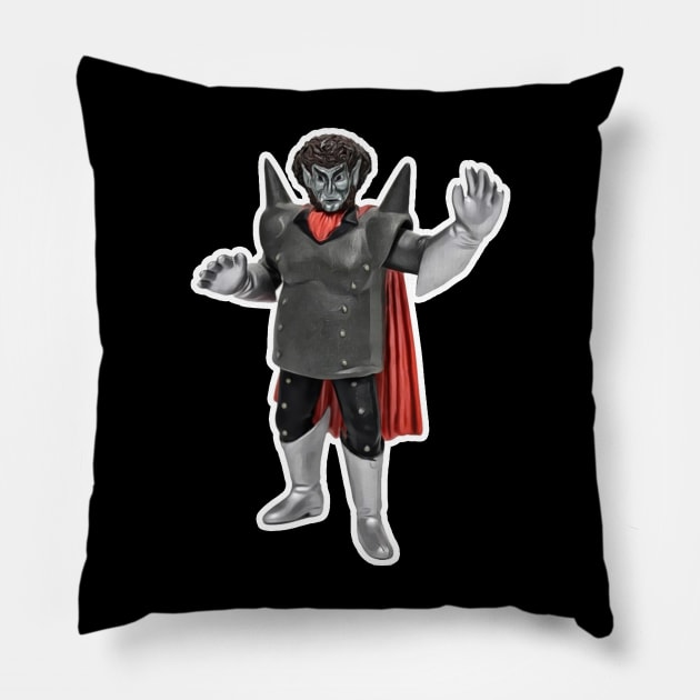 Rodak of Space Giants! Pillow by RetroZest