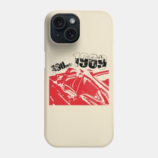 1969 Mustang silhouette Phone Case