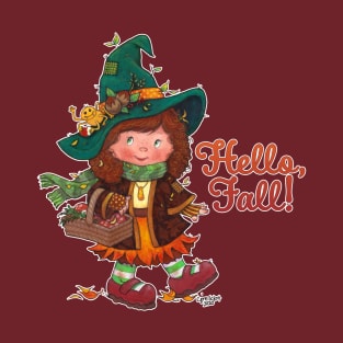 Witch Hazelnut "Hello, Fall!" WO T-Shirt