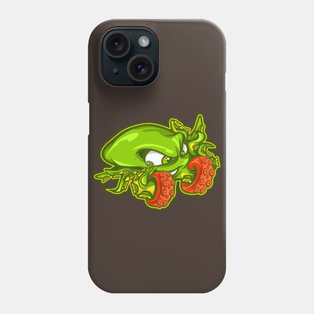 Sticky Wheelz Phone Case by FunkyTurtle