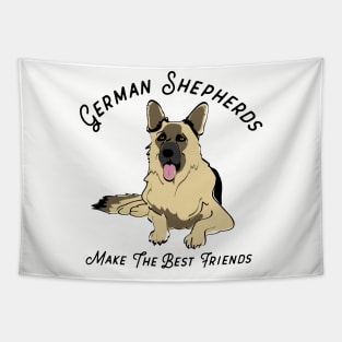 German Shepherd Dog Fan Dog Lover Gifts Tapestry