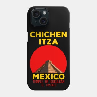 Temple of Kukulcán El Castillo Chichen Itza Mexico Phone Case