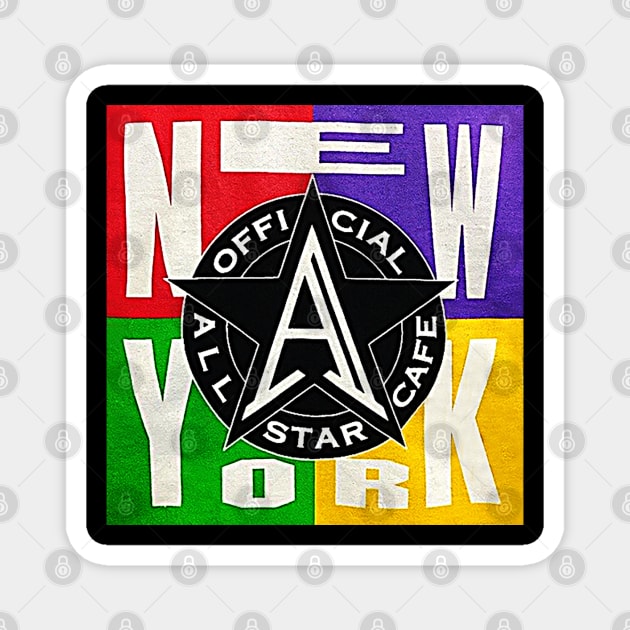 All Star Cafe - New York Magnet by nicklower