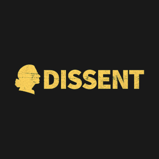 I Dissent, Ruth Bader Ginsburg, RBG Retro Distressed T-Shirt