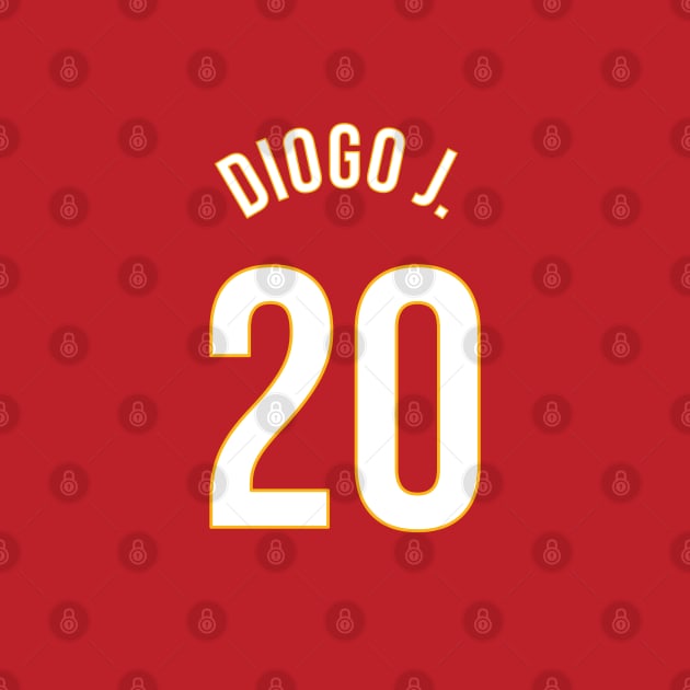 Diogo J 20 Home Kit - 22/23 Season by GotchaFace