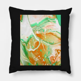 Cotton Candy - Lime and Orange Variant Pillow