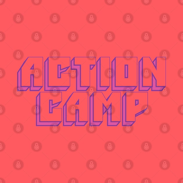 Action Camp Big Muff logo (Pink + Purple) by ActionCamp