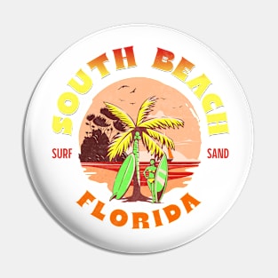 South Beach Surf Sand Pin