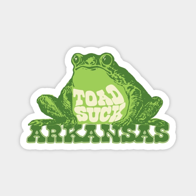 Toad Suck, Arkansas Magnet by rt-shirts