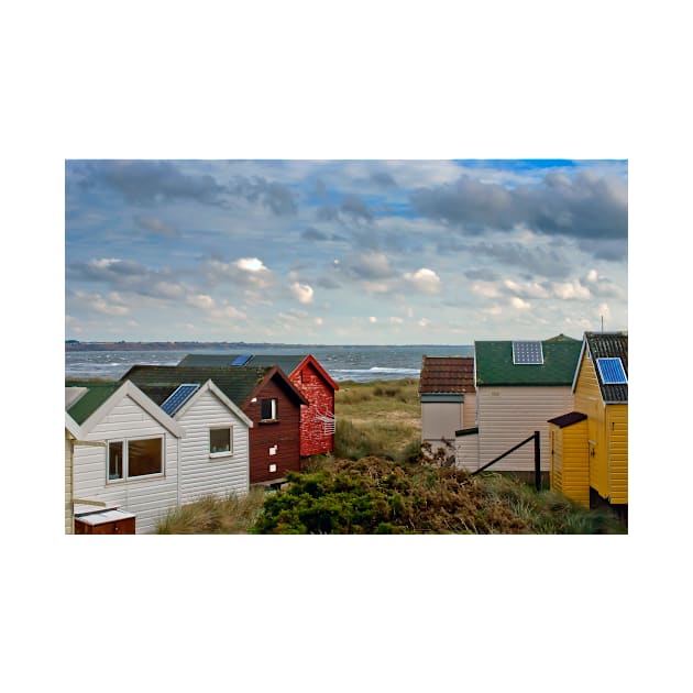 Hengistbury Head Beach Huts Bournemouth Dorset by AndyEvansPhotos