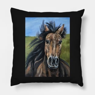 Galloping Horse Pillow