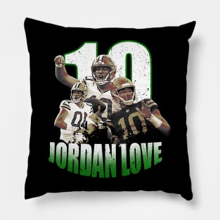 jordan love bootlegg vintage t shirt Pillow