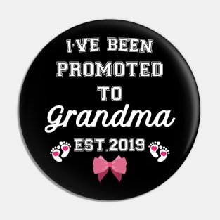 I have been promoted to Grandma Pin