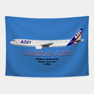 Airbus A321 - Airbus "House Colours" Tapestry