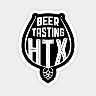 Beer Tasting HTX logo Magnet