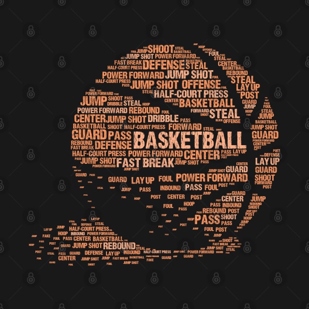 Basketball Lover - Cool Basketball Text Gift For Basketball Player by clickbong12