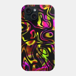 COLOR Evolution Abstract Art Wall Decor. Phone Case