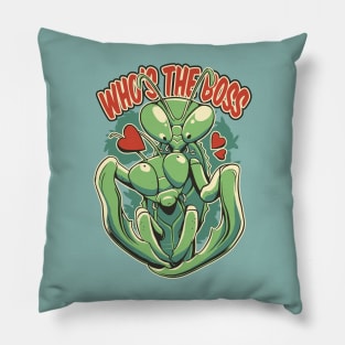 Mantis Matchup: Who's the Boss? Pillow