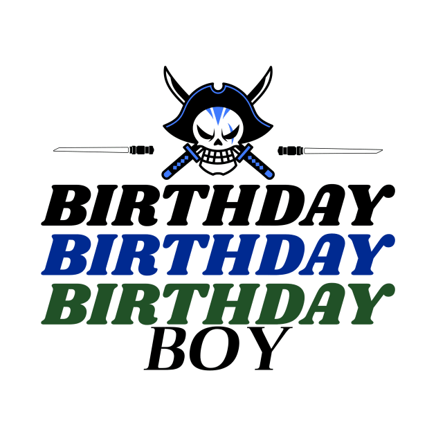 Pirate Birthday Boy by Mountain Morning Graphics