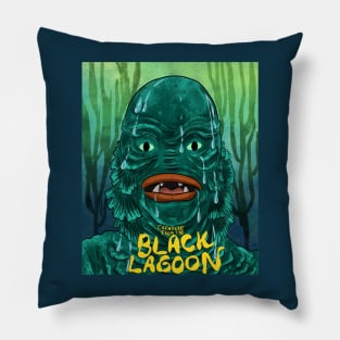 Creature From the Black Lagoon Pillow