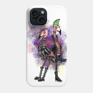 Punk Flamingos Phone Case