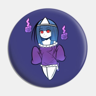 Oh My Ghost Maya Chibi Wisp Pin