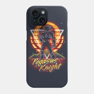 Retro Pegasus Knight Phone Case