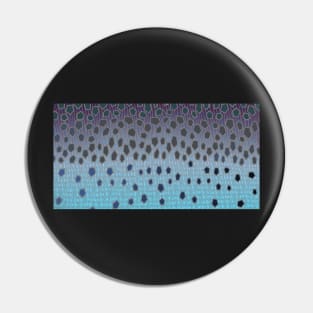 Rainbow Camo Blue Cover Pin