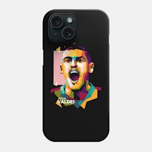 Valdes In Wpap Pop Art Phone Case