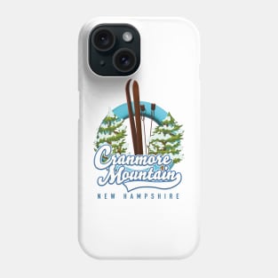 Cranmore Mountain New Hampshire Ski logo Phone Case