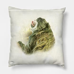 Emperor tamarin Pillow