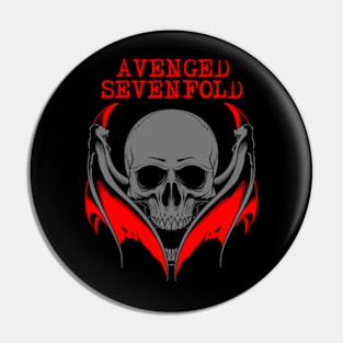 avenged bat skull Pin