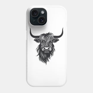 Highland Cow Phone Case