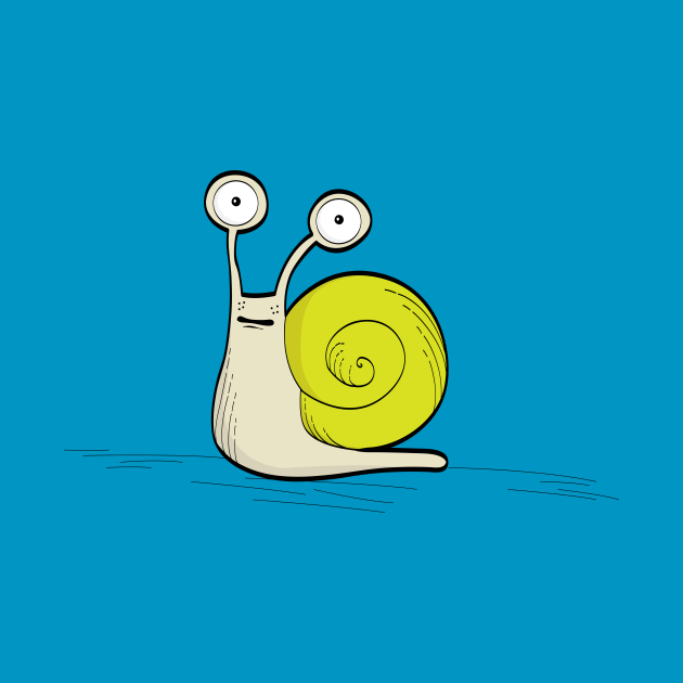 Discover Albert the snail - Snail - T-Shirt