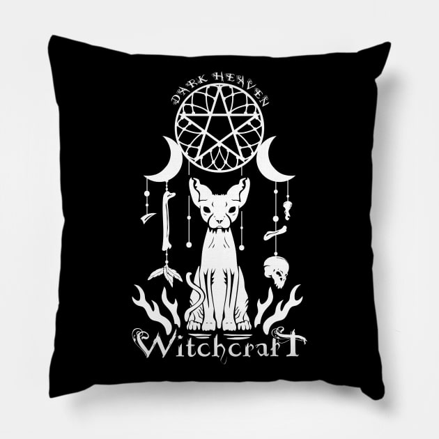 Dark Heaven - Witchcraft Pillow by Dark Heaven