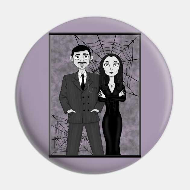 Gomez and Morticia Addams Pin by Beck’s Randoms