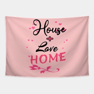 House Love Tapestry