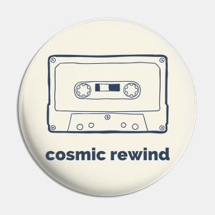 Cosmic Rewind Mixtape Pin