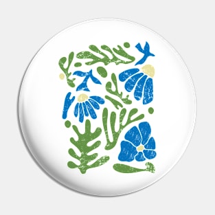 Boho Wildflowers Vibe Matisse Pin