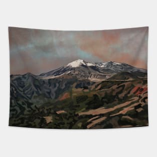 Mount Saint Helens Tapestry