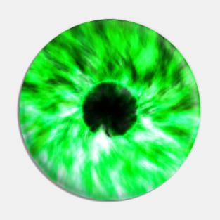 Supernova - Green-White Pin