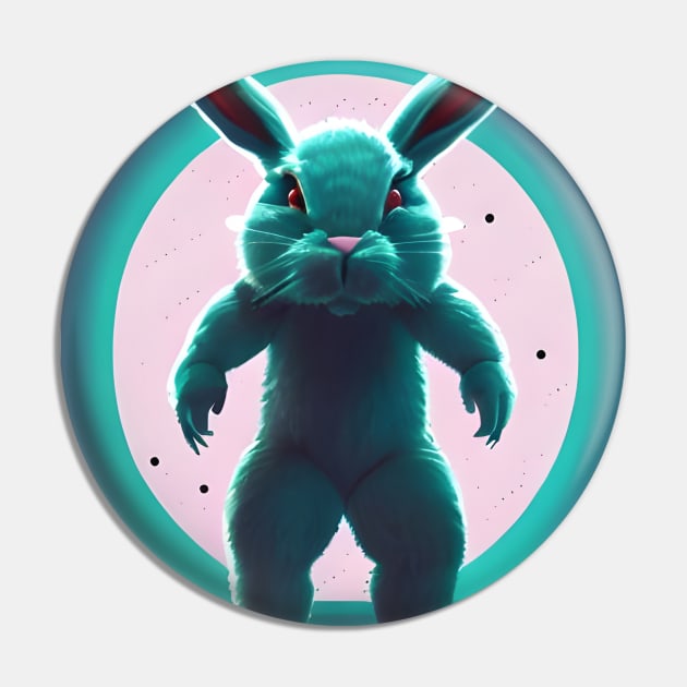 Bad Bunny Pin by AlienMirror